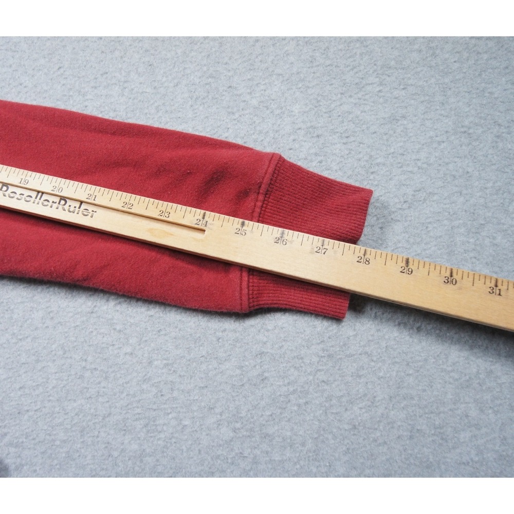 The North Face Sweatshirt Womens Medium Red Hoodie Fleece Pullover Ladies FLAW* - Picture 10 of 11